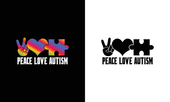 Autism Quote T shirt design, typography vector