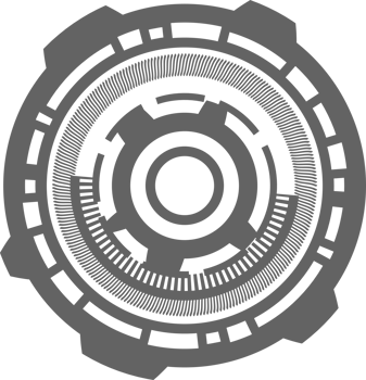 HUD futuristic element. Abstract optical aim. Circle geometric shapes for virtual interface and games. Camera viewfinder for sniper weapon png