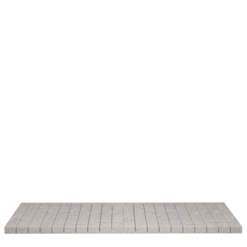 Wooden table, wood table top front view 3d render isolated png