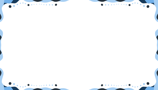 Abstract background with liquid blue and black liquid texture frame border png
