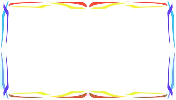 Abstract background with colorful texture frame border vector