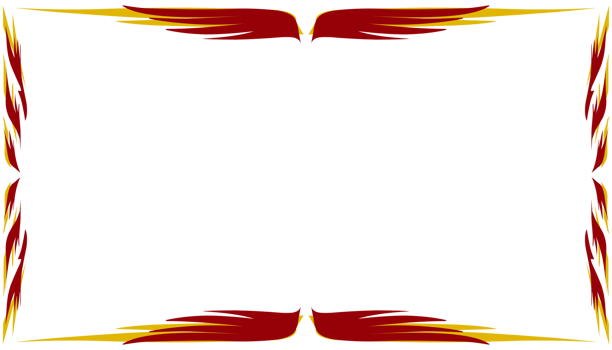 Abstract illustration background with red and yellow pattern frame png