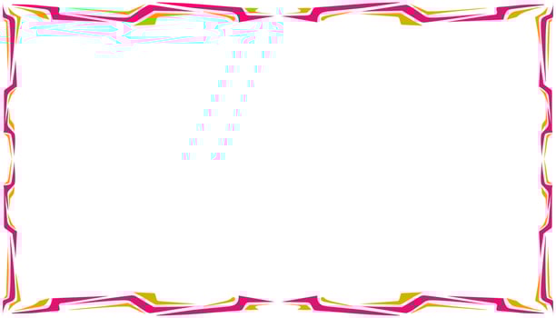 Abstract illustration background with pink border vector