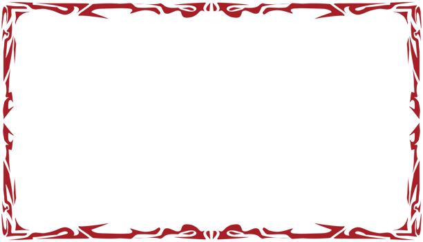 Abstract illustration background with red tribal border png