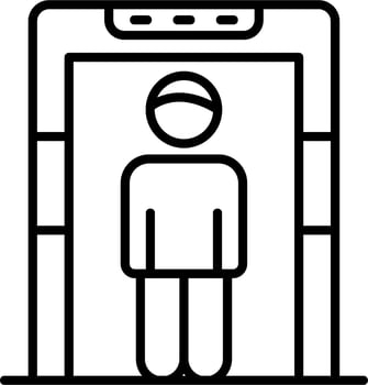 Security scanner Vector Icon
