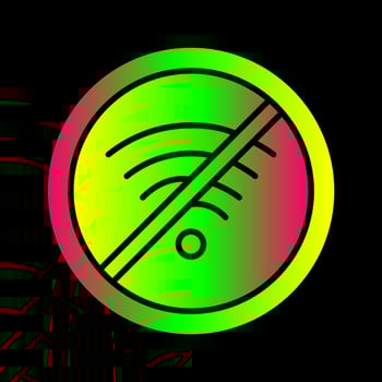 No Wifi  Unique Vector Icon