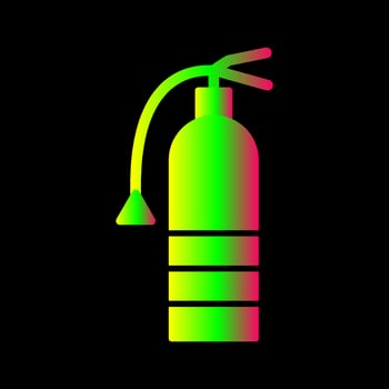 Unique Extinguisher Vector Icon