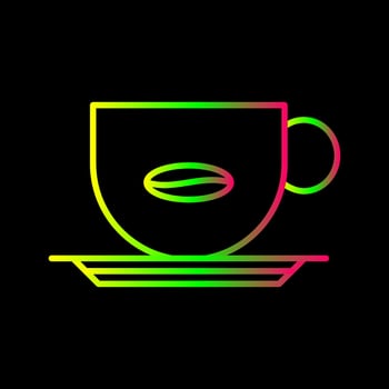 Coffee cup Unique Vector Icon