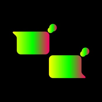 Unique Chatting Vector Icon