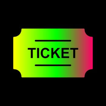 Tickets Vector Icon