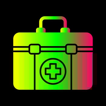 First Aid Kit Vector Icon