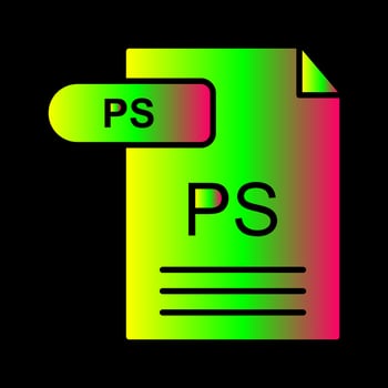 PS Vector Icon