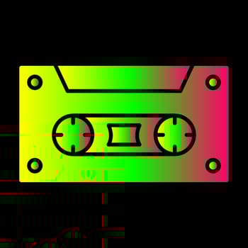 Casette Vector Icon