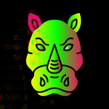 Rhino Vector Icon