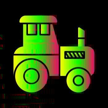 Tractor Vector Icon