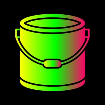 Paint Bucket Vector Icon