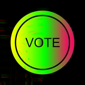 Vote Link Vector Icon