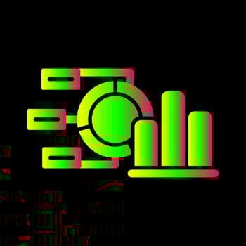 Pie Chart Vector Icon