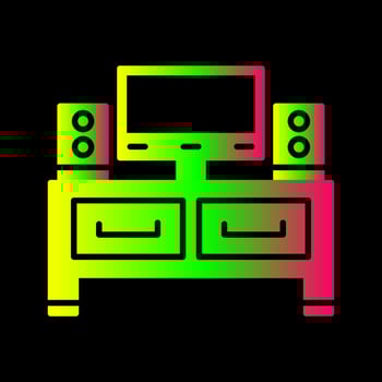 Television Vector Icon