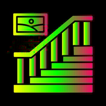 Stair Vector Icon