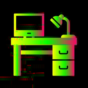 Desk Vector Icon