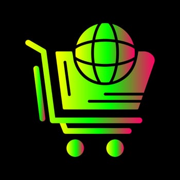 World Shopping Vector Icon
