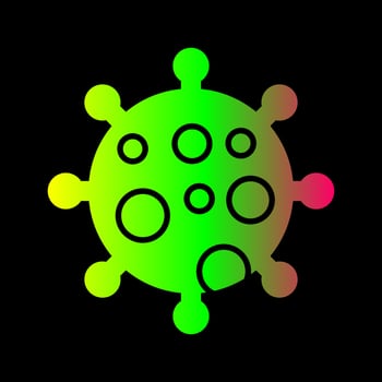 Virus Vector Icon