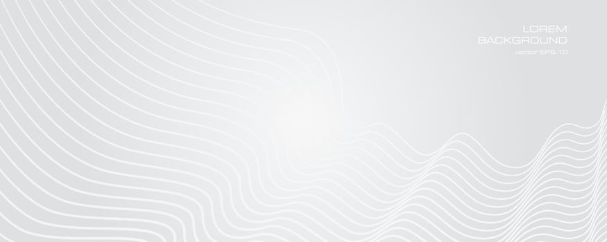 abstract white lines vector background