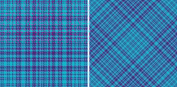 Seamless plaid texture. Textile tartan fabric. Vector background check pattern.