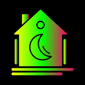 Night Mode Unique Vector Icon