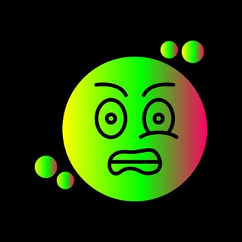 Grimacing Vector Icon