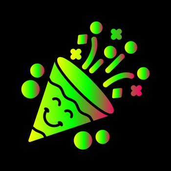 Poppers Vector Icon