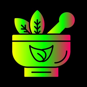 Ayurvedic Vector Icon