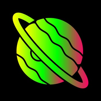 Planet Vector Icon