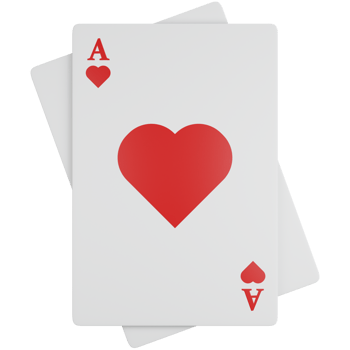 3D Icon Illustration Red Ace Card png