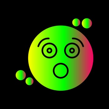 Surprised Vector Icon
