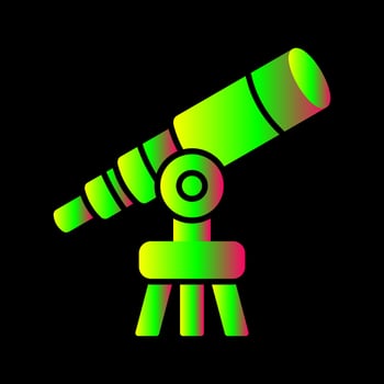 Telescope Vector Icon