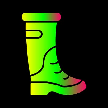 Rain Boots Vector Icon