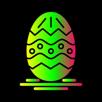 Easter Egg Vector Icon