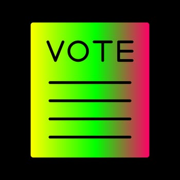 Vote Vector Icon