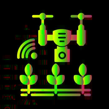 Smart Farm Vector Icon