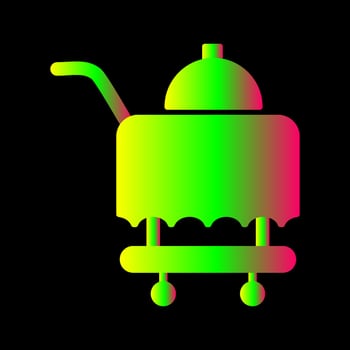 Room Service Vector Icon