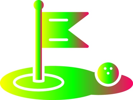 Golf Vector Icon