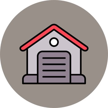 Warehouse Vector Icon
