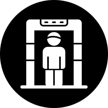 Security scanner Vector Icon