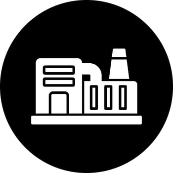 Factory Vector Icon