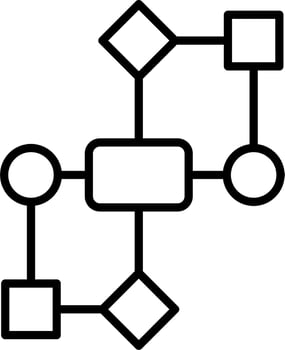Algorithm Vector Icon