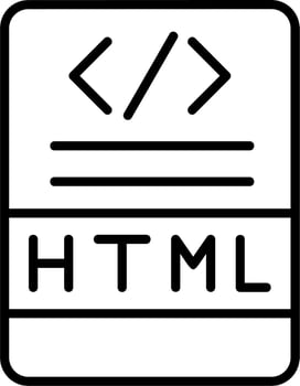 HTML Vector Icon