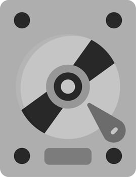Harddisk Vector Icon