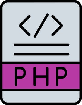 Php Vector Icon